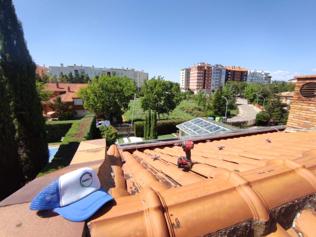 Instalación fotovoltaica en vivienda unifamiliar en Teruel